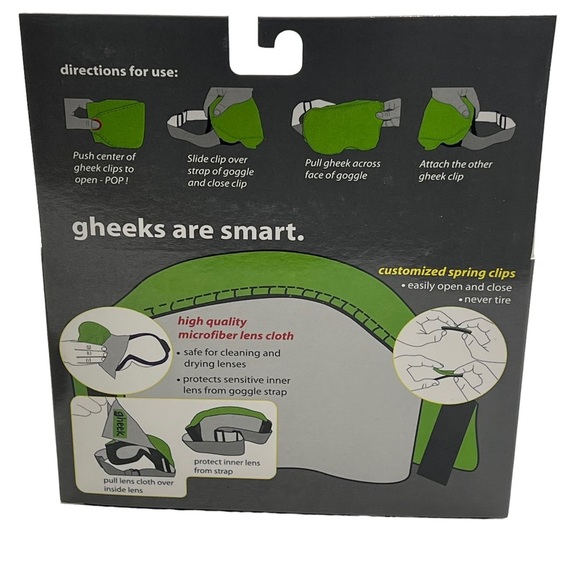 GHEEK Goggle Cover & PINCH Nose & Cheek Protector - Picture 5 of 6